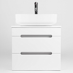 Viant Мебель для ванной Марсель 66 подвесная белая – фотография-7